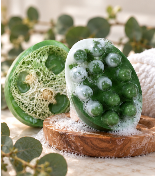 Eucalyptus Massage Loofah Soap