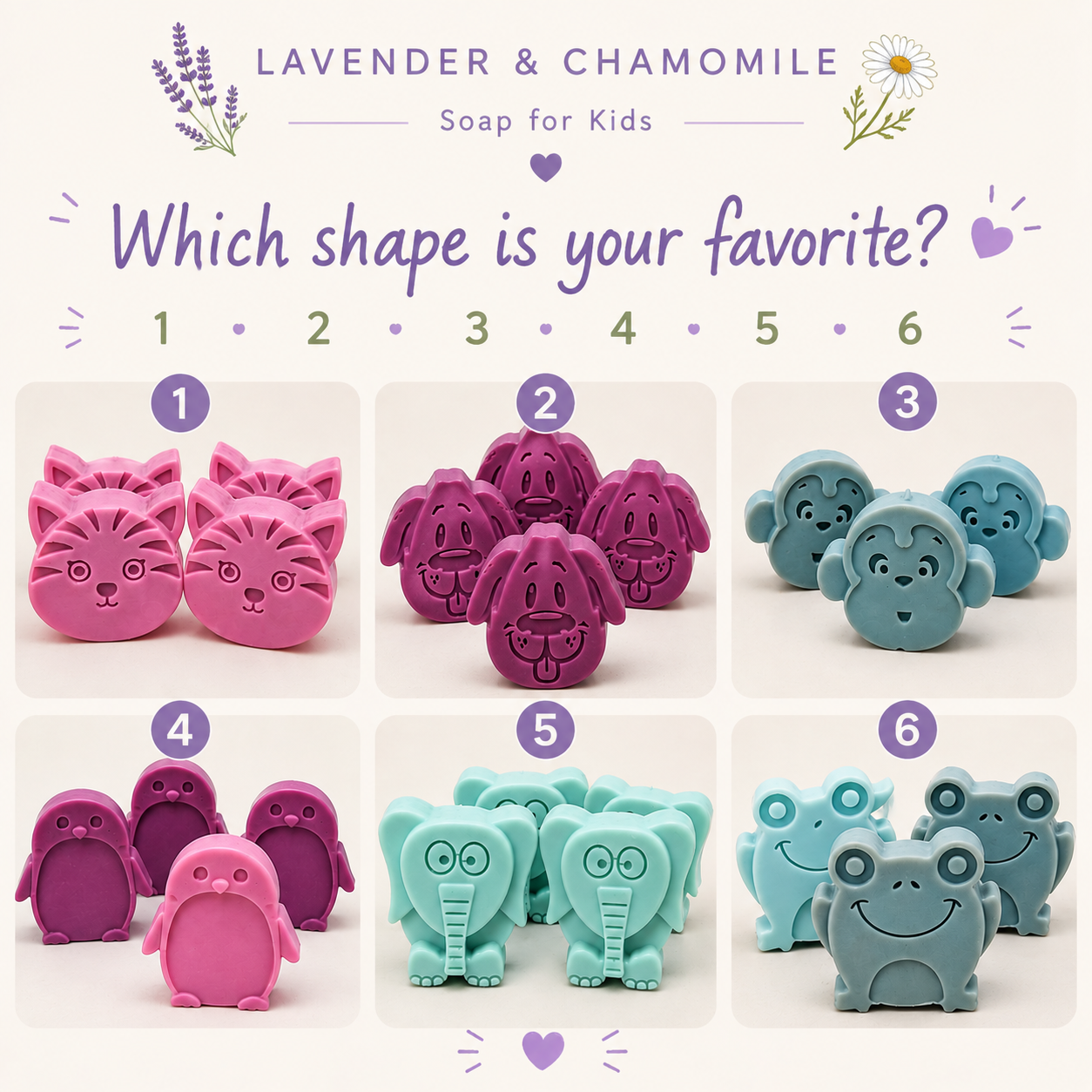Lavender + Chamomile soap
